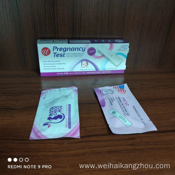 One Step HCG Pregnancy Test Cassette oem brand export wholesale